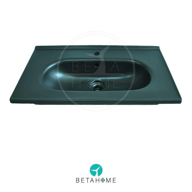 روشویی روکابینتی مروارید مدل دسپینا 80 مشکی مات (مشکی,درجه ۱)